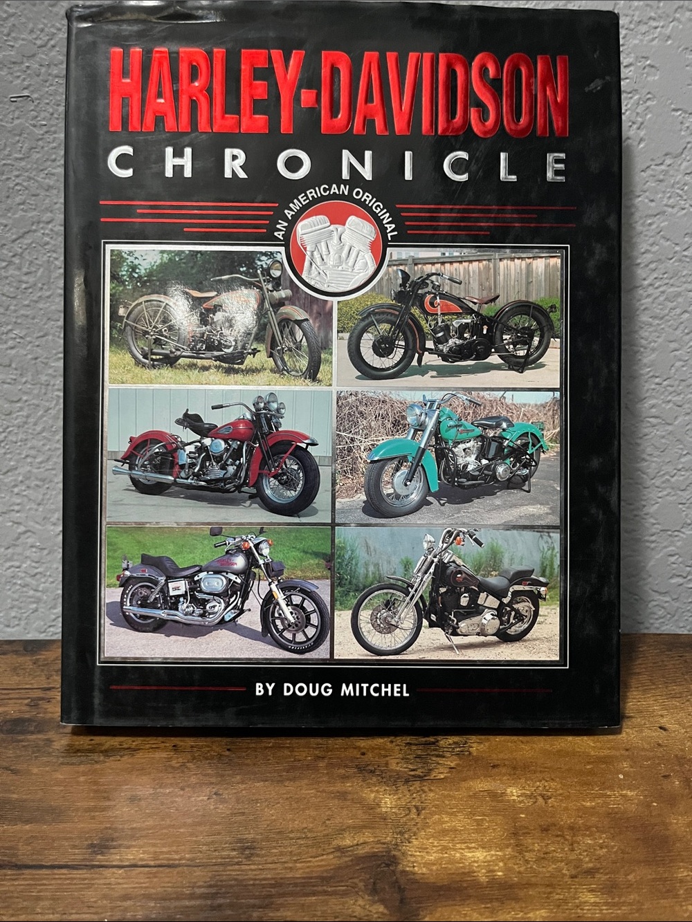 Harley-Davidson Chronicle Hardcover Book - Black & Red Cover/ Great condition!!